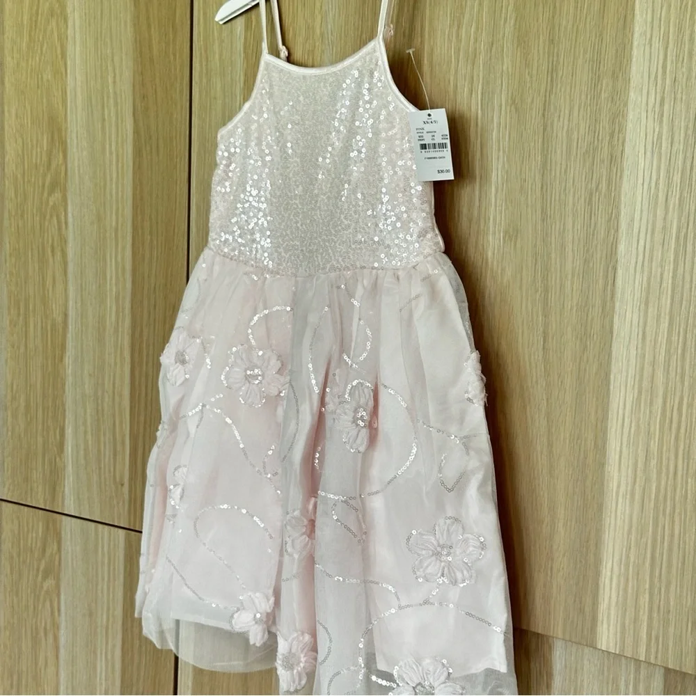 Zenzi Girls' Sequin Tank Dress Size XS